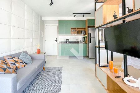 Sala de kitnet/studio à venda com 1 quarto, 31m² em Jardim Paulista, São Paulo