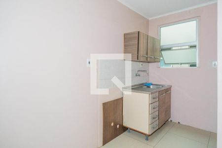 Cozinha e Área de Serviço de apartamento para alugar com 2 quartos, 50m² em Campo Novo, Porto Alegre