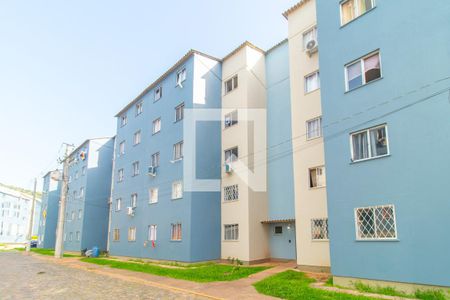 Fachada de apartamento para alugar com 2 quartos, 50m² em Campo Novo, Porto Alegre