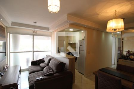 Sala / Cozinha de apartamento à venda com 2 quartos, 55m² em Jardim das Laranjeiras, São Paulo