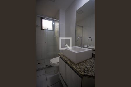 Banheiro da Suíte 1 de apartamento para alugar com 2 quartos, 85m² em Recreio dos Bandeirantes, Rio de Janeiro