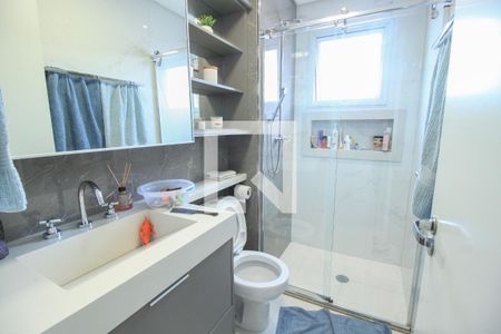 Apartamento à venda com 104m², 3 quartos e 2 vagasBanheiro da Suíte