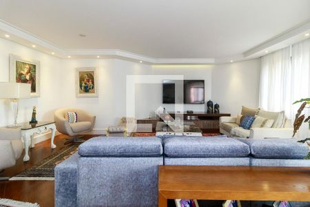 Sala de apartamento à venda com 3 quartos, 169m² em Brooklin, São Paulo