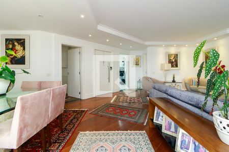 Sala de apartamento à venda com 3 quartos, 169m² em Brooklin, São Paulo