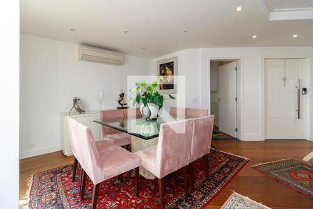 Sala de apartamento à venda com 3 quartos, 169m² em Brooklin, São Paulo