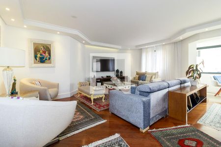 Sala de apartamento à venda com 3 quartos, 169m² em Brooklin, São Paulo