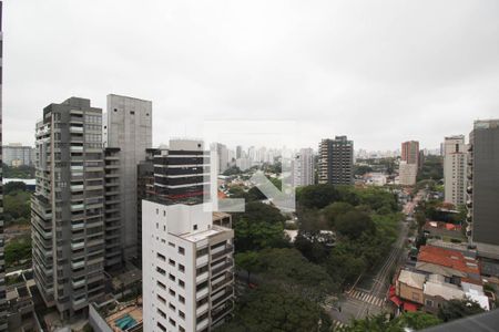 Vista de apartamento à venda com 1 quarto, 35m² em Indianópolis, São Paulo