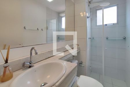 Banheiro Suíte de apartamento para alugar com 2 quartos, 60m² em Parque Fazendinha, Campinas