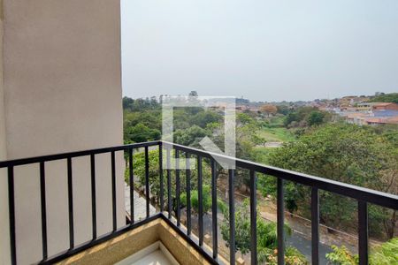 Varanda da Sala de apartamento para alugar com 2 quartos, 60m² em Parque Fazendinha, Campinas
