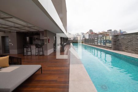 Apartamento para alugar com 38m², 1 quarto e 1 vaga Apartamento para alugar com 38m², 1 quarto e 1 vagaÁrea comum - Piscina