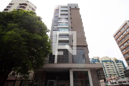 Apartamento para alugar com 38m², 1 quarto e 1 vaga Apartamento para alugar com 38m², 1 quarto e 1 vagaFachada