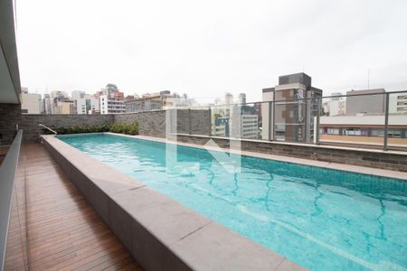 Apartamento para alugar com 38m², 1 quarto e 1 vaga Apartamento para alugar com 38m², 1 quarto e 1 vagaÁrea comum - Piscina