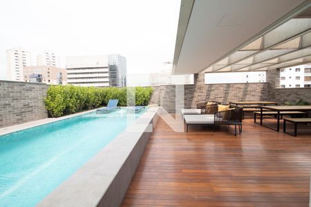 Apartamento para alugar com 38m², 1 quarto e 1 vaga Apartamento para alugar com 38m², 1 quarto e 1 vagaÁrea comum - Piscina