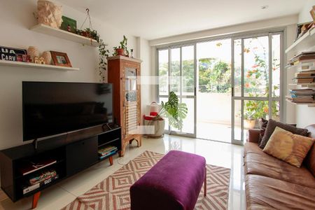 Sala de apartamento à venda com 3 quartos, 120m² em Itanhangá, Rio de Janeiro