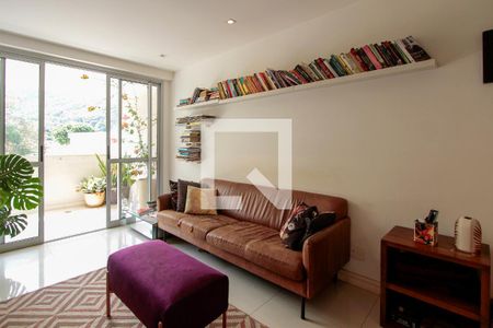 Sala de apartamento à venda com 3 quartos, 120m² em Itanhangá, Rio de Janeiro