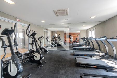 Studio para alugar com 28m², 1 quarto e sem vaga Studio para alugar com 28m², 1 quarto e sem vagaÁrea comum - Academia