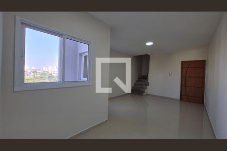 Sala de apartamento à venda com 2 quartos, 120m² em Vila Humaitá, Santo André