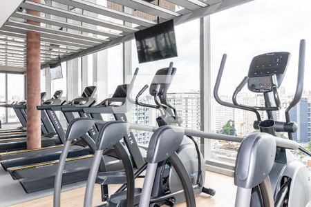 Apartamento à venda com 30m², 1 quarto e sem vaga Apartamento à venda com 30m², 1 quarto e sem vagaÁrea comum - Academia