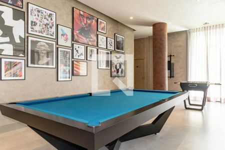 Apartamento à venda com 30m², 1 quarto e sem vaga Apartamento à venda com 30m², 1 quarto e sem vagaÁrea comum - Salão de jogos