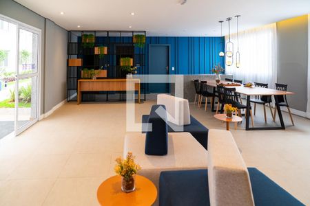 Apartamento para alugar com 39m², 2 quartos e 1 vaga Apartamento para alugar com 39m², 2 quartos e 1 vagaÁrea comum - Salão de festas