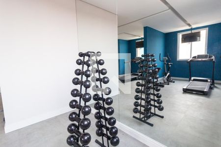 Apartamento para alugar com 39m², 2 quartos e 1 vaga Apartamento para alugar com 39m², 2 quartos e 1 vagaÁrea comum - Academia