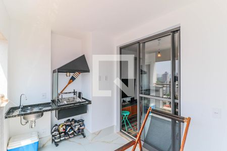 Varanda de apartamento à venda com 2 quartos, 58m² em Chácara Santo Antônio (zona Sul), São Paulo