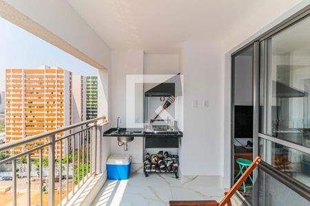 Varanda de apartamento à venda com 2 quartos, 58m² em Chácara Santo Antônio (zona Sul), São Paulo