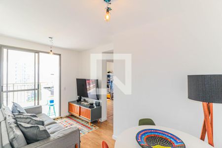 Sala de apartamento à venda com 2 quartos, 58m² em Chácara Santo Antônio (zona Sul), São Paulo