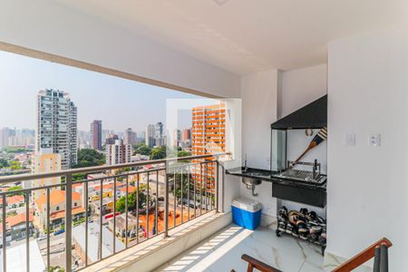 Varanda de apartamento à venda com 2 quartos, 58m² em Chácara Santo Antônio (zona Sul), São Paulo