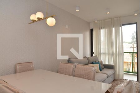 Sala de apartamento à venda com 2 quartos, 59m² em Vila Alpina, Santo André
