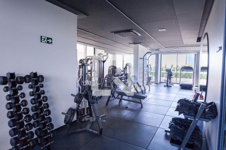 Apartamento para alugar com 44m², 1 quarto e 1 vaga Apartamento para alugar com 44m², 1 quarto e 1 vagaAcademia