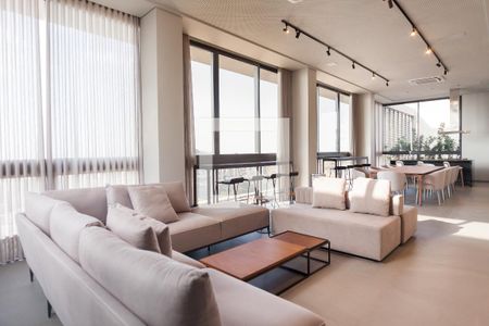 Apartamento para alugar com 44m², 1 quarto e 1 vaga Apartamento para alugar com 44m², 1 quarto e 1 vagaSalão de Festas / roof top