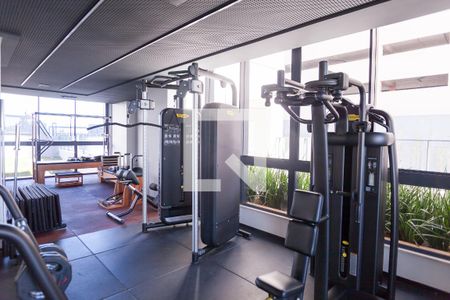 Apartamento para alugar com 44m², 1 quarto e 1 vaga Apartamento para alugar com 44m², 1 quarto e 1 vagaAcademia