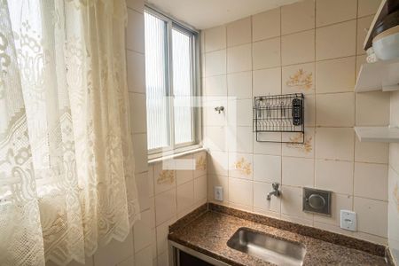 Cozinha de apartamento para alugar com 1 quarto, 28m² em Centro, Rio de Janeiro
