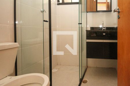 Banheiro de apartamento para alugar com 1 quarto, 30m² em Vila Lucia, São Paulo