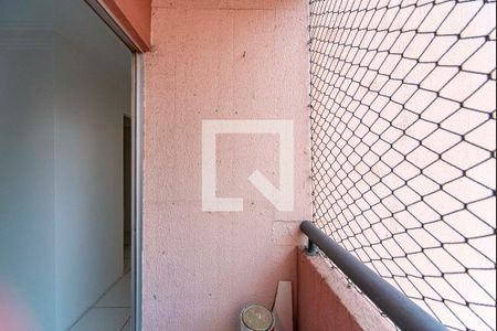 Varanda da Sala de apartamento para alugar com 2 quartos, 50m² em Jardim Alzira Franco, Santo André