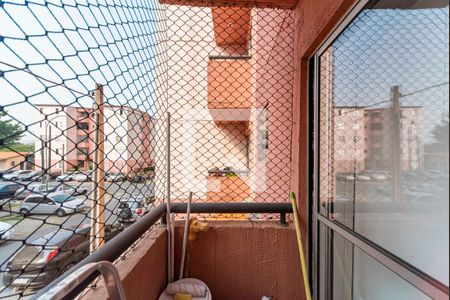 Varanda da Sala de apartamento para alugar com 2 quartos, 50m² em Jardim Alzira Franco, Santo André