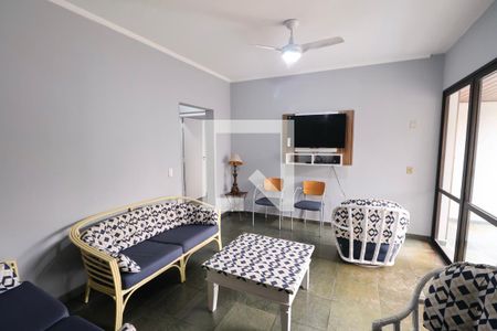 Sala de apartamento para alugar com 2 quartos, 85m² em Parque Enseada, Guarujá