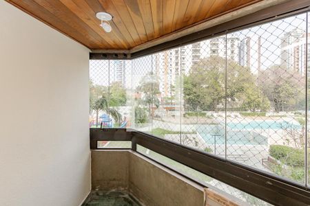 Varanda da Sala de apartamento para alugar com 3 quartos, 148m² em Cidade Monções, São Paulo