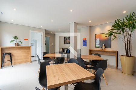 Studio à venda com 27m², 1 quarto e sem vagaÁrea comum - Salão de festas