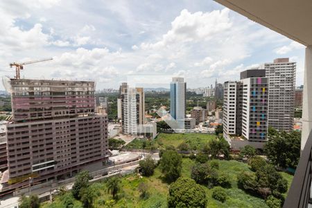 Studio à venda com 25m², 1 quarto e sem vagaVista da Varanda