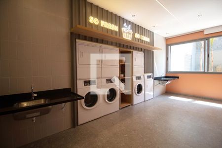 Studio para alugar com 24m², 1 quarto e sem vagaLavanderia