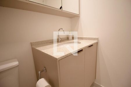 Studio para alugar com 24m², 1 quarto e sem vagaBanheiro da Suíte