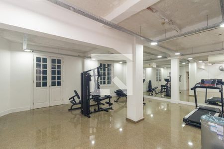 Apartamento para alugar com 36m², 1 quarto e sem vaga Apartamento para alugar com 36m², 1 quarto e sem vagaÁrea comum - Academia