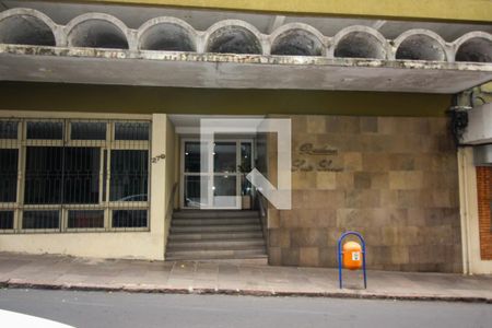 Apartamento para alugar com 30m², 1 quarto e 1 vagaFachada e portaria