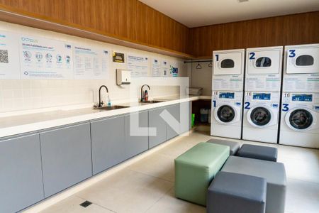 Apartamento para alugar com 31m², 1 quarto e sem vaga Apartamento para alugar com 31m², 1 quarto e sem vagaÁrea comum - Lavanderia