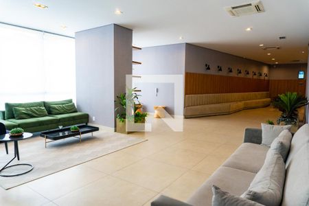Apartamento para alugar com 31m², 1 quarto e sem vaga Apartamento para alugar com 31m², 1 quarto e sem vagaHall social