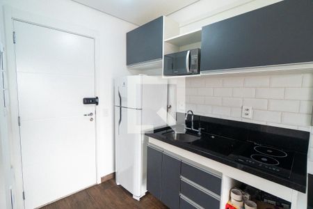 Cozinha de apartamento para alugar com 1 quarto, 31m² em Mirandópolis, São Paulo