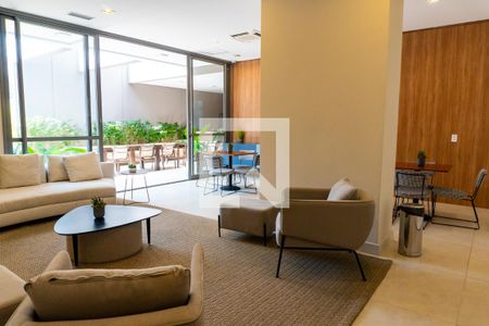 Apartamento para alugar com 31m², 1 quarto e sem vaga Apartamento para alugar com 31m², 1 quarto e sem vagaÁrea comum - Salão de festas