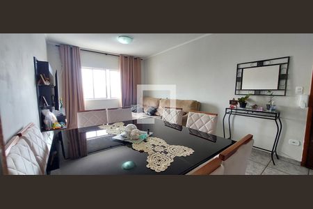 Sala de apartamento à venda com 2 quartos, 79m² em Jardim Ocara, Santo André
